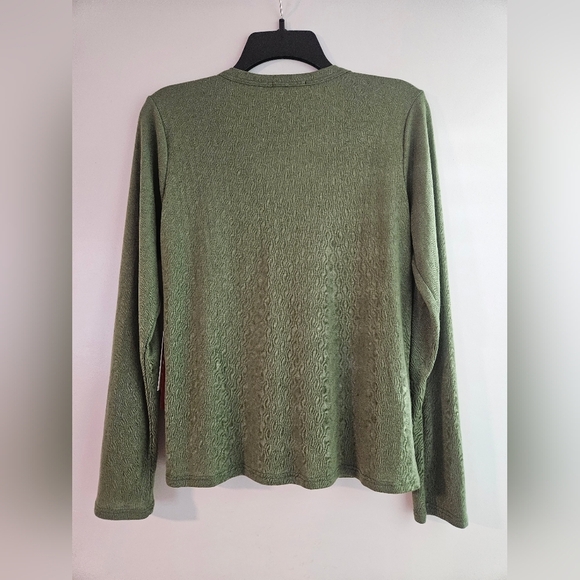 Brand New 78 & Sunny Green Button-Up Cardigan - Picture 2 of 4